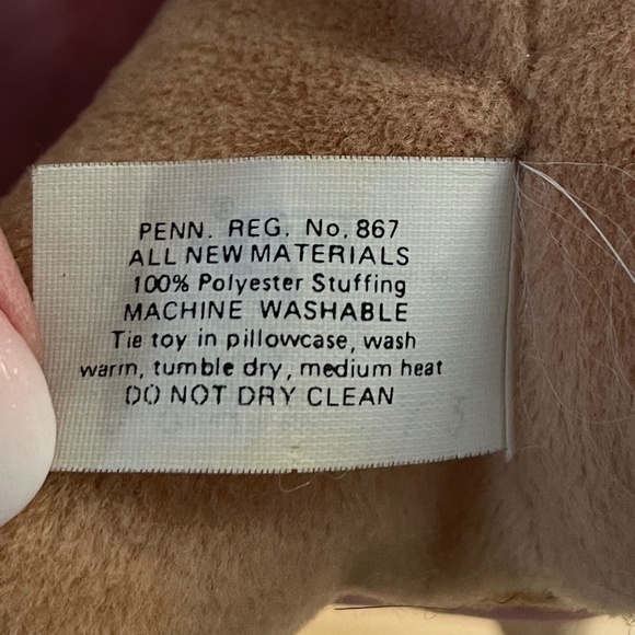 Vintage Tonka Pound Purries Cat Plush Orange Ginger Tabby Striped Stuffed Animal - Picture 6 of 9